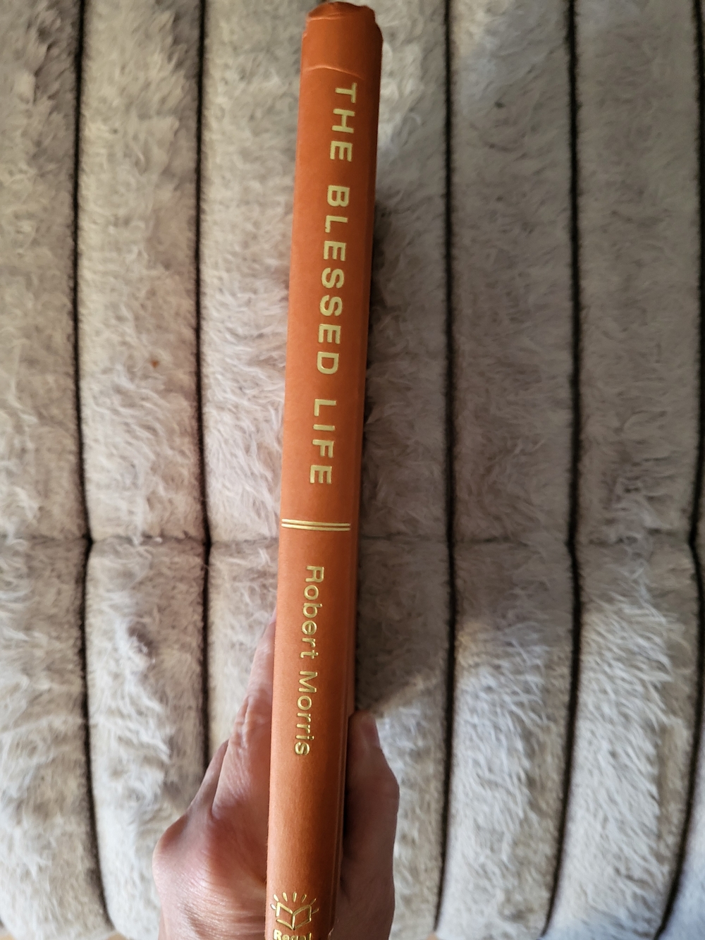 The Blessed Life - Orange Hardcover Book